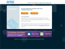 Tablet Screenshot of mailings.bentley.com